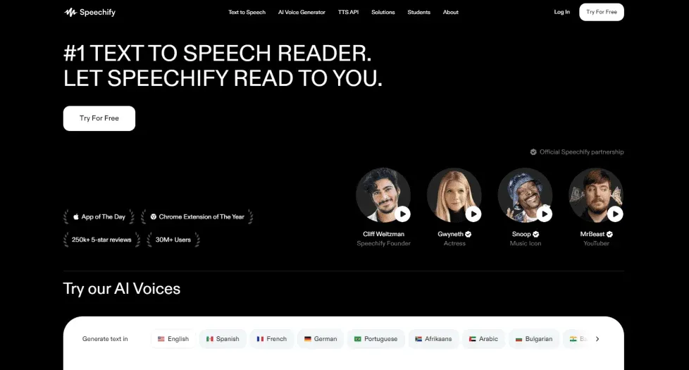Speechify
