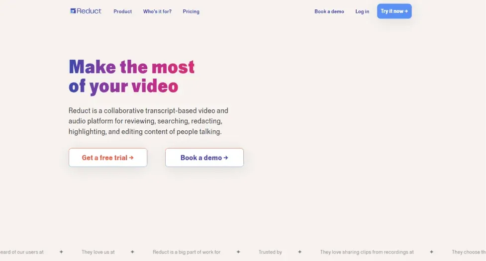Reduct.Video
