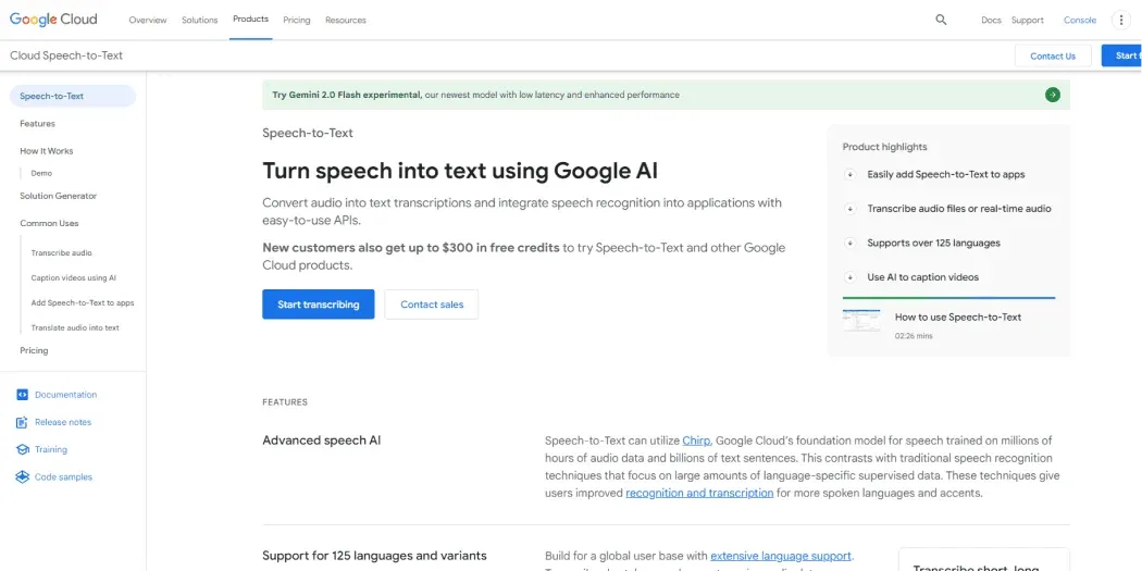 Google Cloud Text-to-Speech