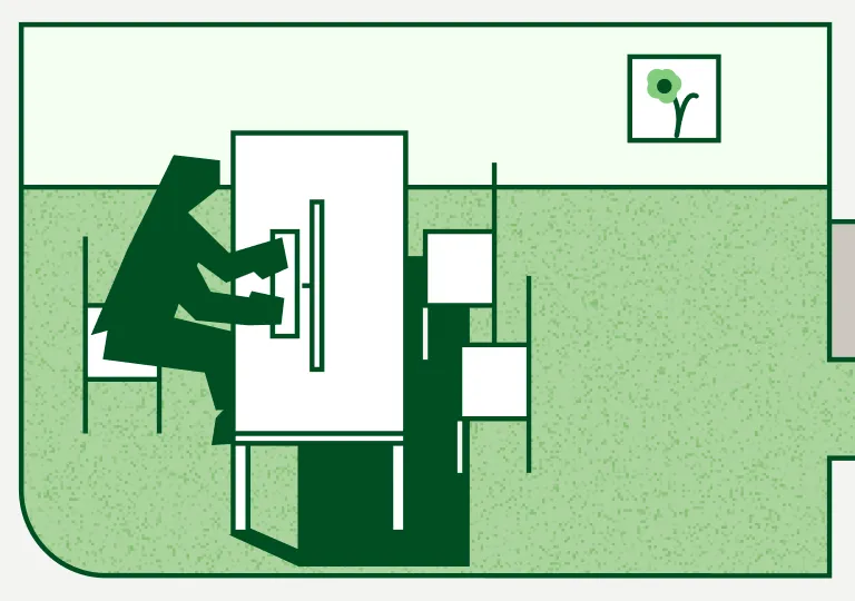 Account Opening & Recovery scene illustration