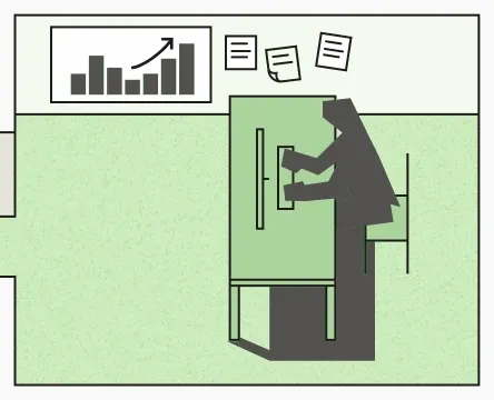 Collections scene illustration