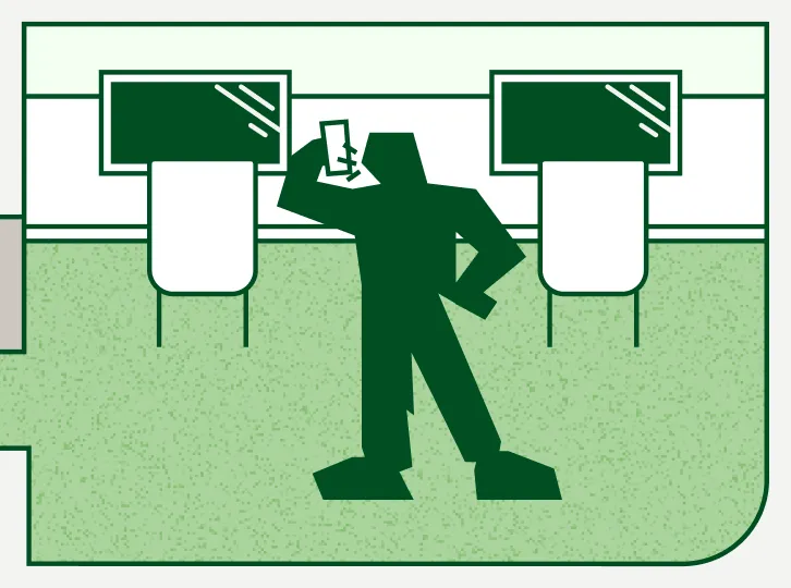 Compliance & Risk scene illustration
