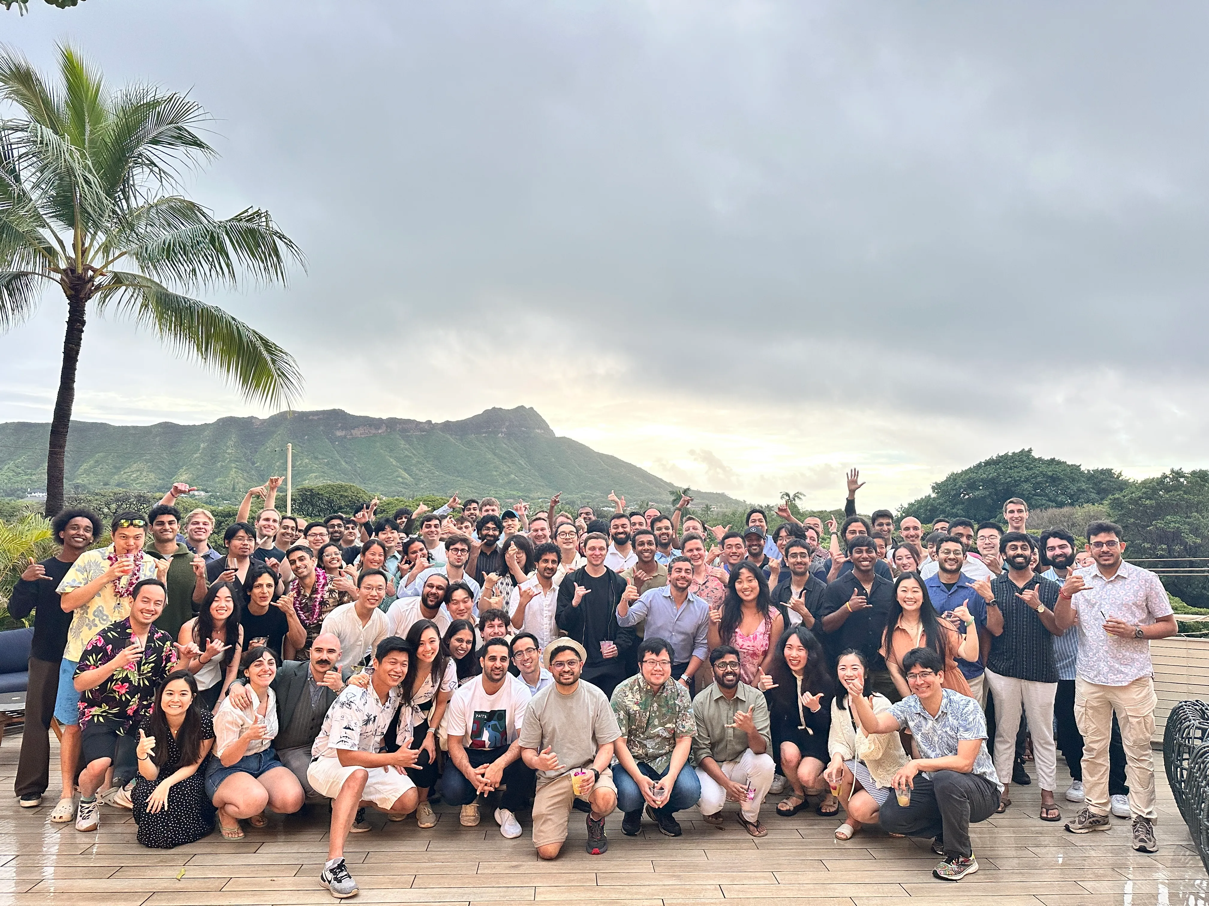 Company offsite in Hawaii